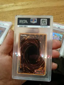 Yugioh Card 1st Ed. Dark Magician Girl Red UR PSA 10 Gem Mint, LDS3-EN083 2022 - Image 4