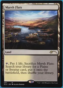 Marsh Flats (Secret Lair Promo) MINT MTG MAGIC CARD (515259) ABUGames - Image 1