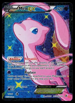 Pokemon Card - Mew EX Full Art Legendary Treasures: Radiant Collection RC24 Holo - Image 1