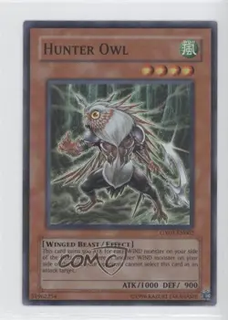 Hunter Owl YuGiOh GX: Spirit Caller Nintendo DS Promo #GX03-EN002 2007 - Image 1