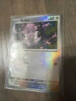 Noibat (Master Ball Pattern) 090/131 Prismatic Evolutions Reverse Holo Card - Image 1