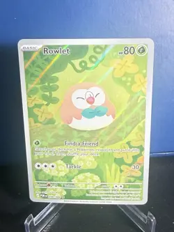 Rowlet 090/088 Perfect Order Full Art Holo Pokemon Card - Image 1