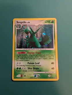 Pokemon Card 2008 Stormfront Holo Rare Sceptile 10/100 NM - Image 1