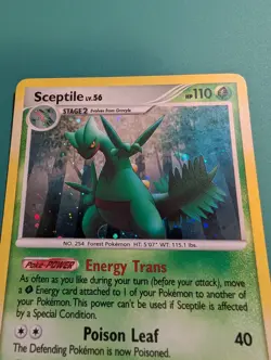 Pokemon Card 2008 Stormfront Holo Rare Sceptile 10/100 NM - Image 3