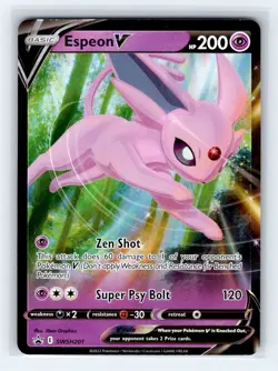 Pokemon TCG - Espeon V - SWSH201 - SWSH: Sword & Shield Promo Cards LP - Image 1