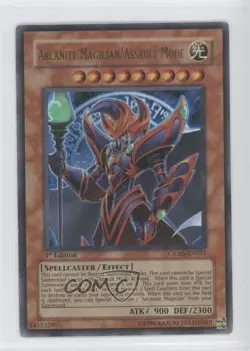 Arcanite Magician/Assault Mode 1st Ed. YuGiOh Crimson Crisis #CRMS-EN021 2008 - Image 1
