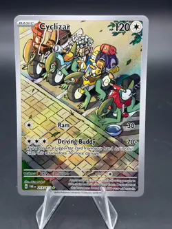 Cyclizar 215/182 NM Illustration Rare (EN) - Pokemon TCG SV04: Paradox Rift - Image 1