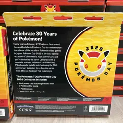 40x Pokemon TCG Pokemon Day 2026 Collection Box Brand New Factory Sealed Pikachu - Image 4