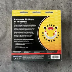 Pokemon TCG Pikachu 2026 30th Pokemon Day Collection Box New And Sealed - Image 2