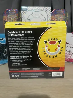 Pokemon TCG: Pokemon Day 2026 30th Anniversary Collection Box New and Sealed - Image 2