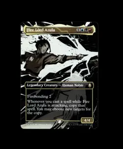MtG: Fire Lord Azula (0313) (Borderless) Avatar: The Last Airbender not foil - Image 1