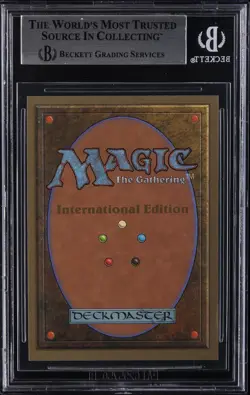 1993 MAGIC: THE GATHERING COLLECTOR'S EDITION INTERNATIONAL R A FORCEFIELD BGS 9 - Image 2