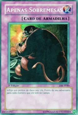 "Apenas Sobremesas" 1st Edition Common DIK-P040 (Just Desserts) YuGiOh! LP - Image 1