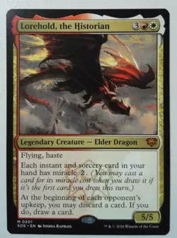 Lorehold, the Historian *Mythic Rare* Magic MtG x1 Secrets of Strixhaven - Image 1
