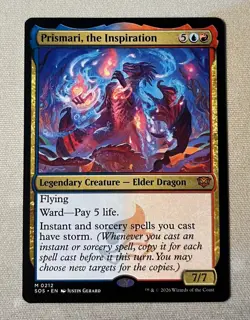 1x Prismari, the Inspiration - MTG Secrets of Strixhaven (SOS), NM - Image 1