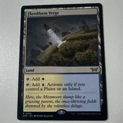 Wizards of the Coast Floodfarm Verge Duskmourn Land Rare W/U 0259 Gallegos - Image 1