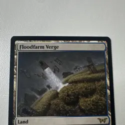 Wizards of the Coast Floodfarm Verge Duskmourn Land Rare W/U 0259 Gallegos - Image 3