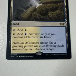 Wizards of the Coast Floodfarm Verge Duskmourn Land Rare W/U 0259 Gallegos - Image 4