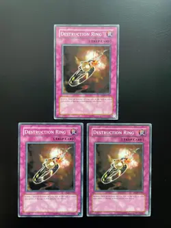 Yugioh Destruction Ring DR2-EN102 Unlimited Edition Common HP X3 - Image 1