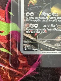 Haxorus 147/086 Black Bolt Illustration Rare Holo Pokemon TCG - Image 4