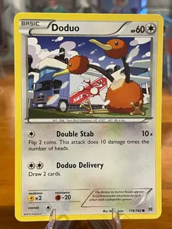 2015 Pokemon XY Breakthrough Doduo 116/162 Common Basic MP - Image 1