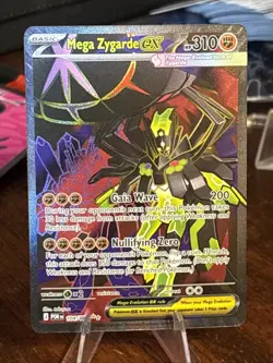 Mega Zygarde ex 104/088 Ultra Rare Perfect Order NM/M - Image 1