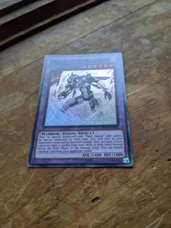 Yugioh Masked HERO Dark Law Altered Art SDHS-EN044 Super Rare U-V-Oh! - Image 2