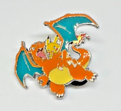 Pokemon Celebrations Ultra Premium Collection UPC CHARIZARD & PIKACHU PIN - Image 1
