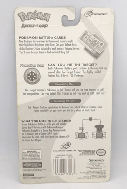 Pokemon (GBA) Freezing Ray- EReader Battle Card Set new sealed - Image 2