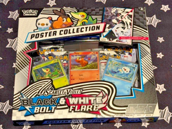 Pokemon Unova Poster Collection Box Scarlet & Violet Sealed NEW TCG 🔥🚀🌎 - Image 1