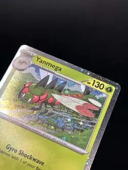 Yanmega 187 (Swirl) - Pokemon Scarlet & Violet Black Star Promo Card - NM - Image 4