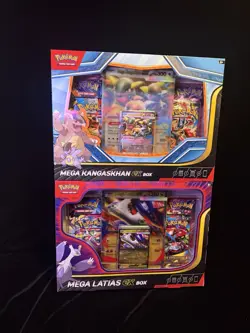 Pokemon Mega Kangaskhan ex + Mega Latias ex Box Sealed TCG Bundle - Image 1