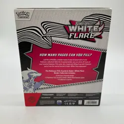 Pokemon Scarlet & Violet SV10.5 White Flare Binder Collection Box Sealed - Image 2