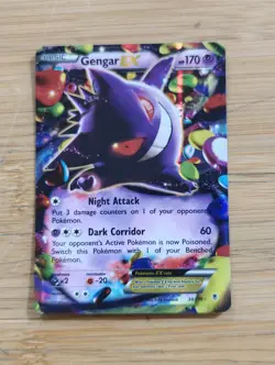 Gengar EX 34/119 Pokemon TCG XY Phantom Forces Expansion 2014 - Image 1