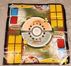 Pokemon Card Game POSTER & MAP ~ Arena Poster Vintage 1999 RARE Toys R Us - Image 2