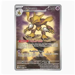 Alakazam 009 Mega Evolution Promo Holo Promo Pokemon TCG Stage 2 Card 2025 - Image 1
