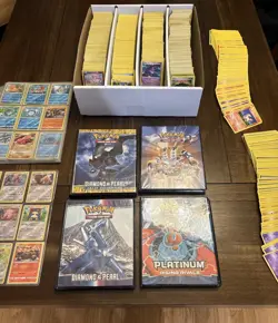 Pokemon TCG Card Lot Old School Mid Era FIRE Stamped Binders Holo MONSTER FIND - Image 1