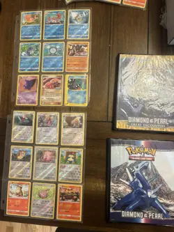 Pokemon TCG Card Lot Old School Mid Era FIRE Stamped Binders Holo MONSTER FIND - Image 3