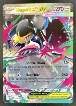 2025 Pokemon Mega Evolution Mawile ex Double Rare #094/132 - Image 1