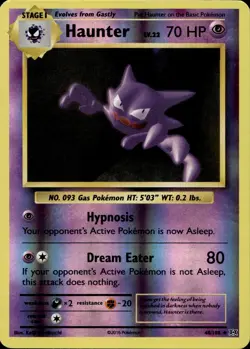 HAUNTER 48/108 UNCOMMON EVOLUTIONS POKEMON REVERSE HOLO NM/M - Image 1