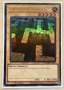 Yugioh Labyrinth Wall BLMM-EN099 Ultra Rare 1st Ed Near Mint - Image 1