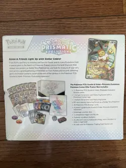 Prismatic Evolutions Pokemon Center Elite Trainer Box PC ETB Sealed - DESC DMG - Image 2