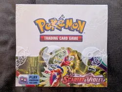 Pokemon TCG Scarlet & Violet Base Booster Box Factory Sealed New 820650863240 - Image 1