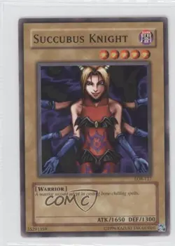 Succubus Knight YuGiOh Legend of Blue Eyes White Dragon #LOB-117 2002 - Image 1