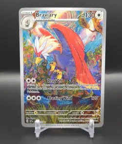 Pokemon - Braviary 214/191 - SV08: Surging Sparks Full Art - Image 1