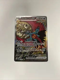 Pokemon SV Prismatic Evolutions Roaring Moon EX #162/131 SIR NM - Image 1