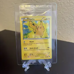 2014 Pokemon - Pikachu XY 42/146 - Holo - Movie Promo - Factory Sealed - Image 1