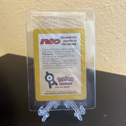 1995-2001 Pokemon Entei Holo Black Star Promo #34 SEALED Movie Promo NEW Neo - Image 1