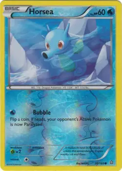 Pokemon - Horsea - 30/160 - Common - Reverse Holo - XY - Primal Clash - NM - Image 1
