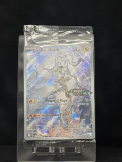 N's Reshiram 167/159 Journey Together Stamped Promo Box Topper NM Pokemon TCG - Image 1